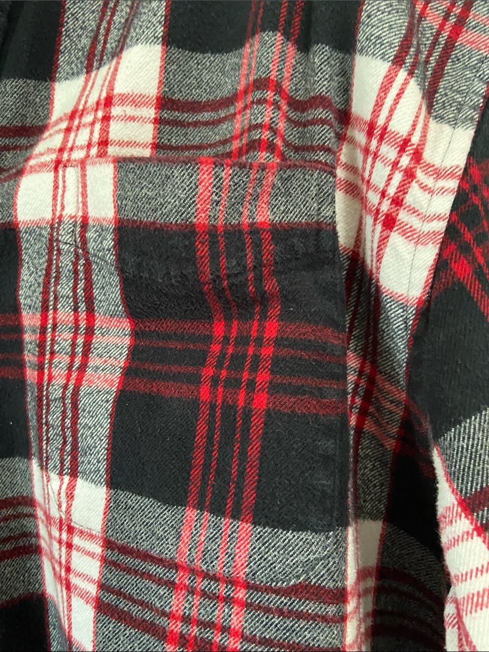 Lands' End Flannel Shirt - Picture 4 of 9